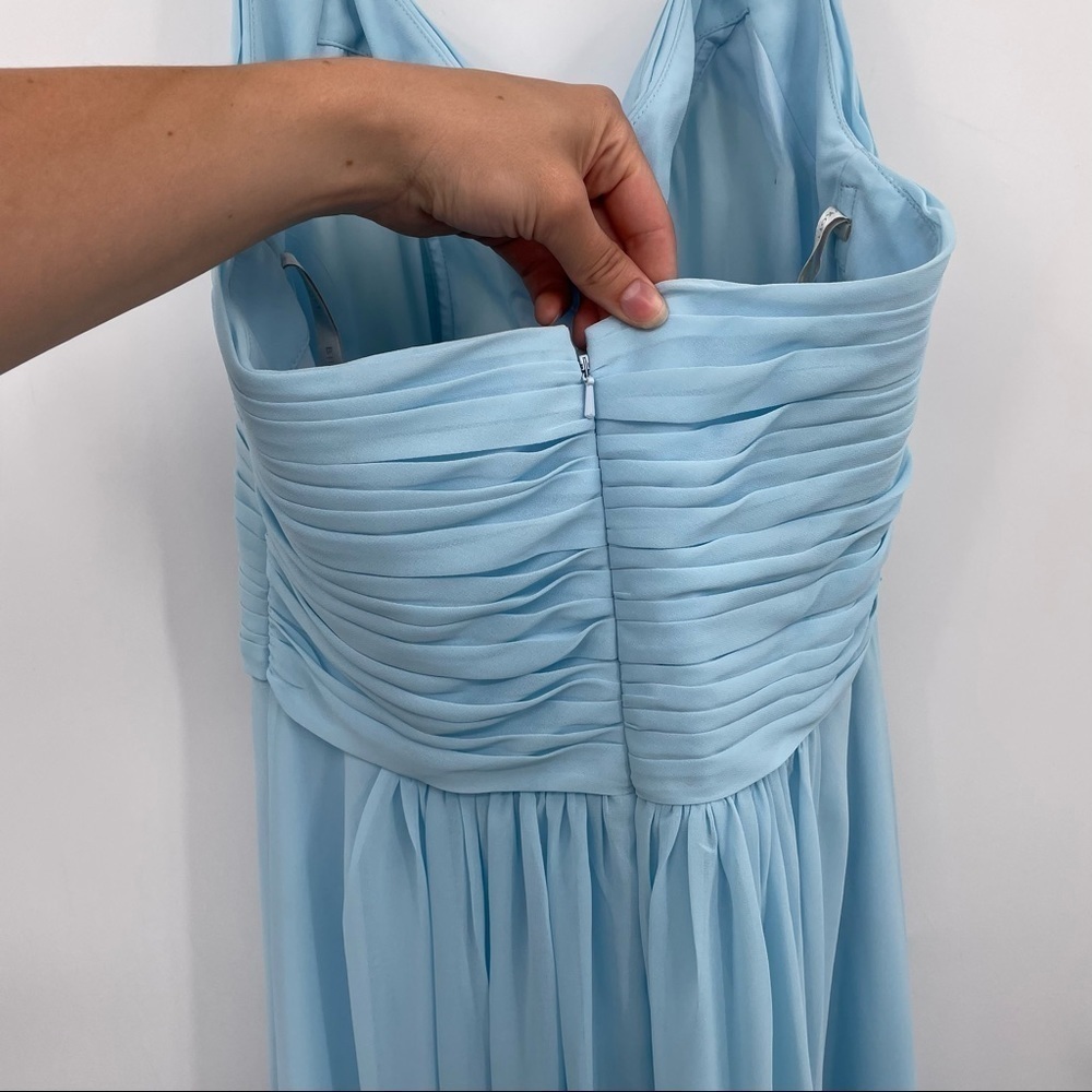 NEW! Bill Levkoff Capri Blue Formal Dress - Picture 11 of 12